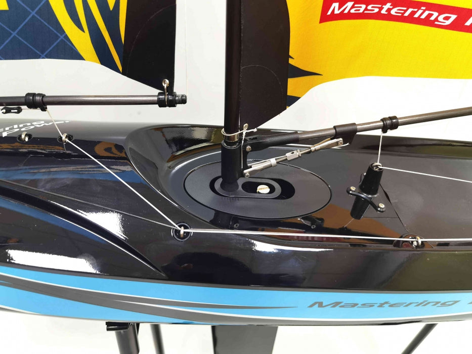 Joysway Focus V3 1-Meter Racing RC Sailboat 2.4GHz RTR (Blue)