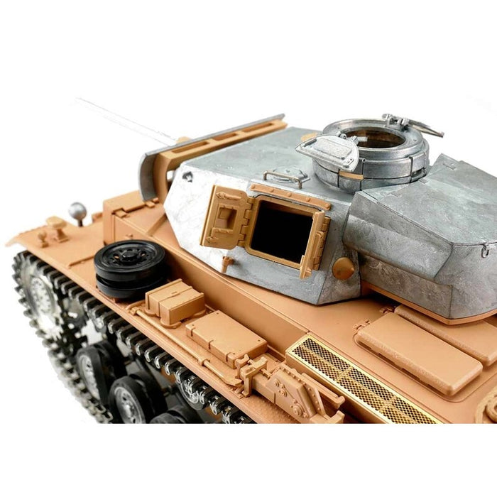 Torro Pro Edition 1/16 Panzer III Tank PNP (IR, Unpainted)