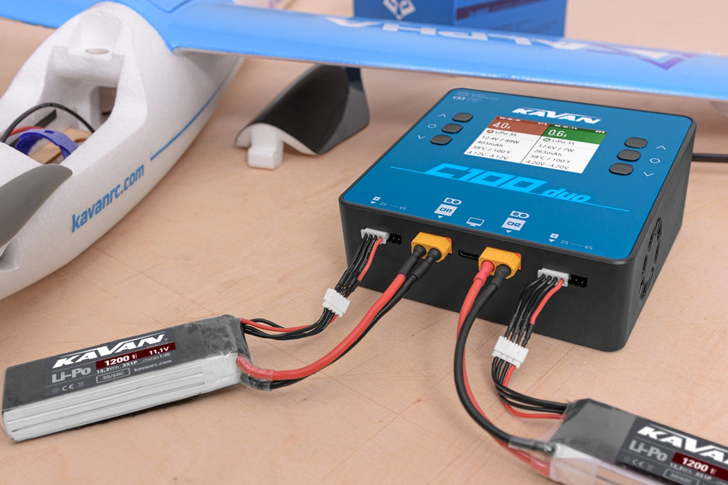 Kavan C100 Duo 2×500W Balance Charger