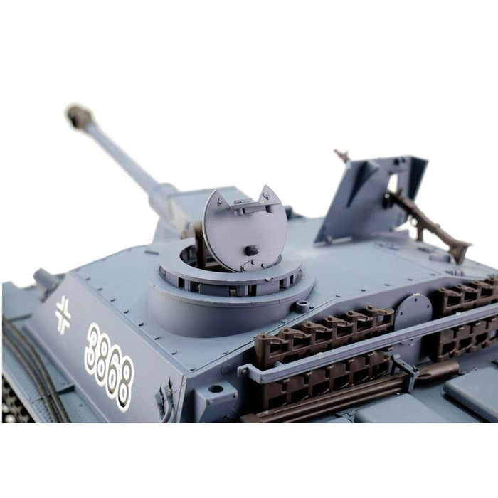 Torro 1/16 Sturmgeschütz III Ausf. G Tank PNP (BB IR, Grey, Metal Tracks)