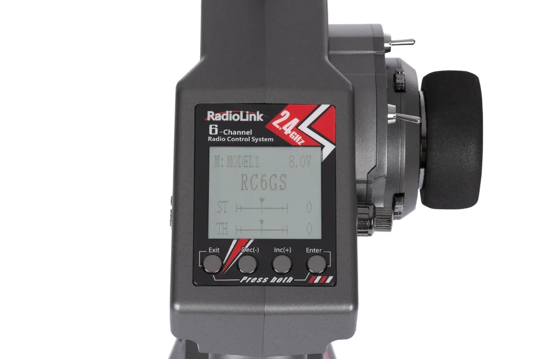 RadioLink RC6GS V3 Sender mit R6F Empfänger