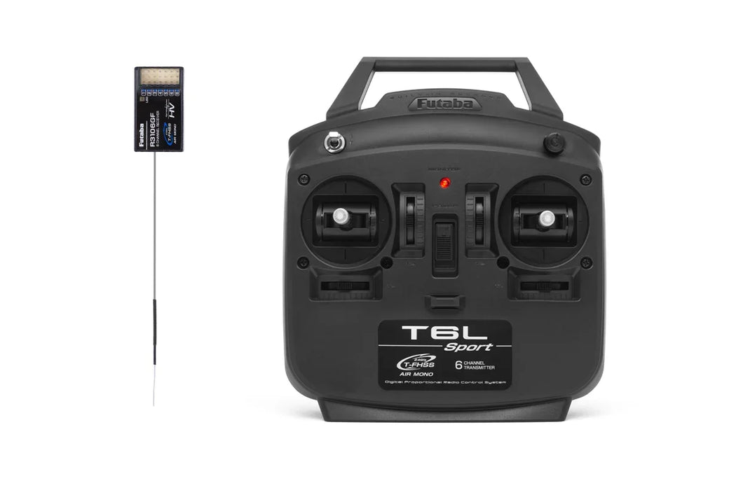 Futaba T6L Sender mit R3106GF Empfänger (Modus 1)
