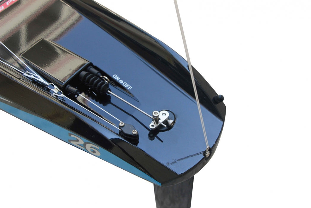 Joysway Focus V3 1-Meter Racing RC Sailboat 2.4GHz RTR (Blue)