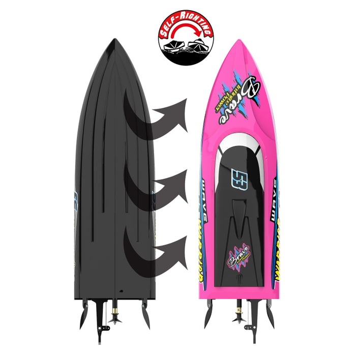 Joysway Warrior V4 Deep Vee Mini RC Speed Boat 2.4GHz PNP