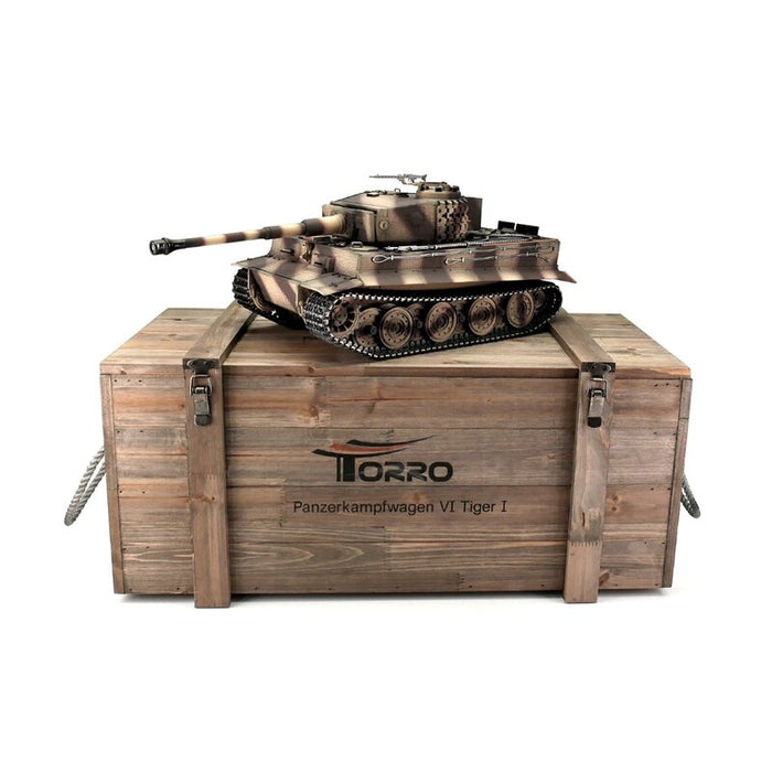 Torro Pro Edition 1/16 RC Tiger I Late Production Model in Desert Camouflage PNP