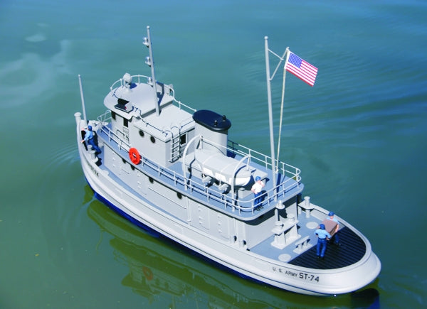 DUMAS US-Army-Schlepper ST 74' 451 mm RC-Boot-Bausatz