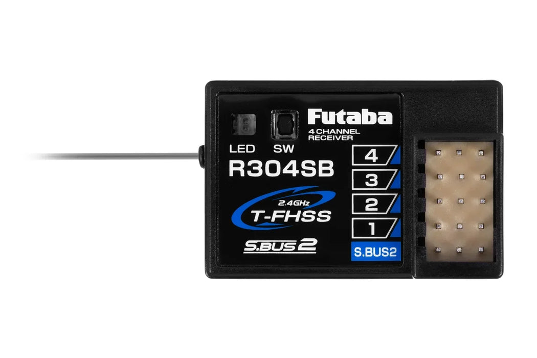 Émetteur Futaba 4PM Plus T-FHSS avec Récepteur R304SB