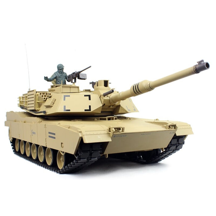 Torro 1/16 M1A2 Abrams Tank PNP (BB IR, Sand, Metal Tracks)