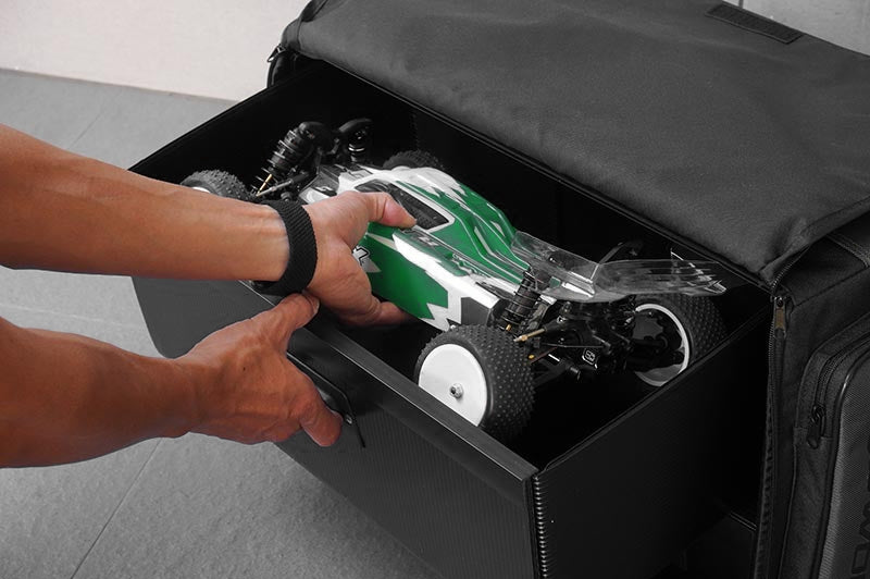 Sac Buggy Compact 1/10 à 3 Tiroirs avec Cadre en PP