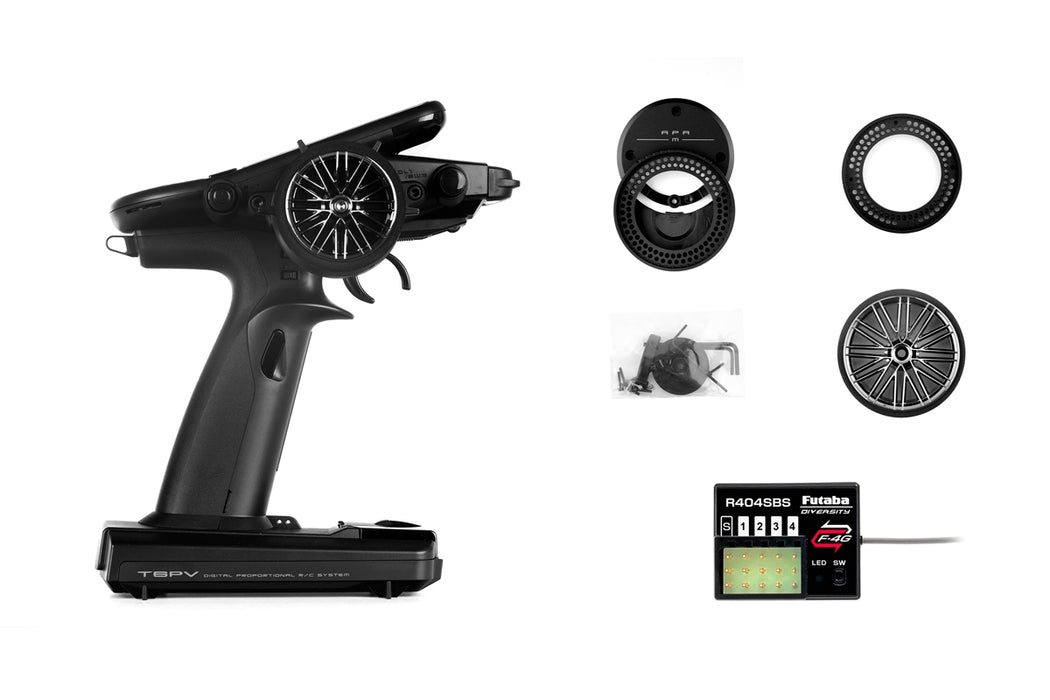 Émetteur de surface Futaba 6PV 6 voies F-4G avec récepteur R404SBS