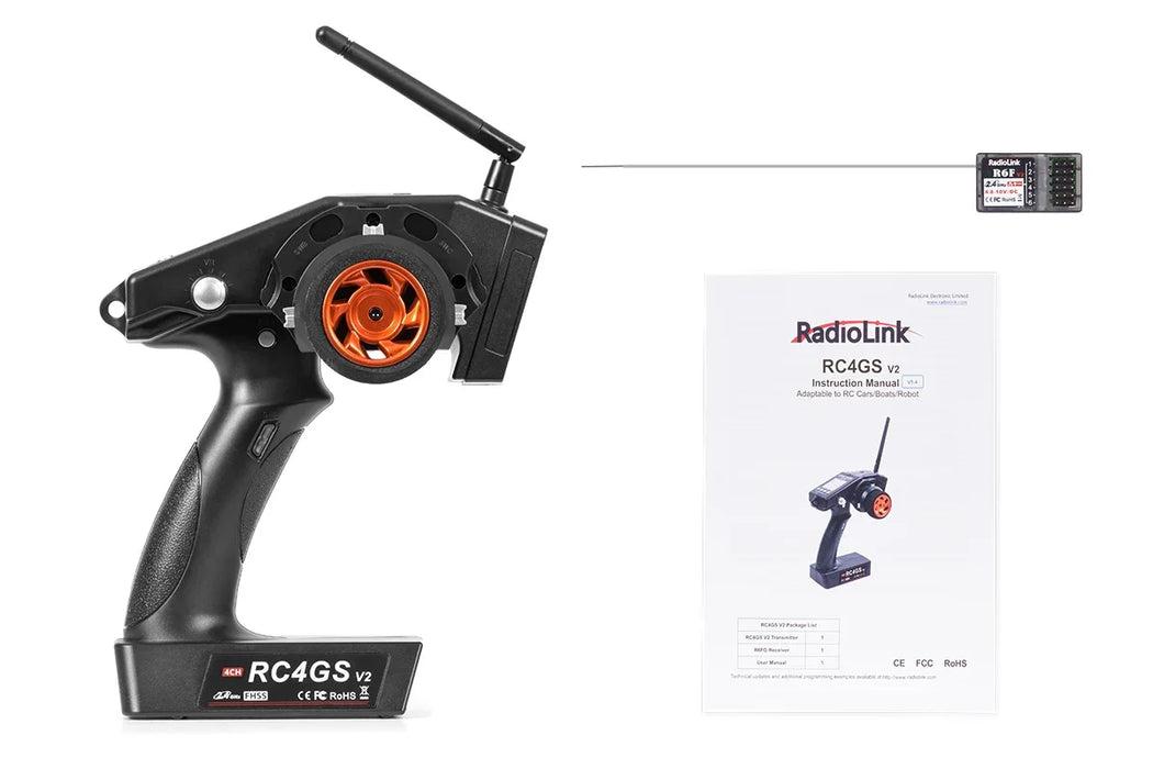 RadioLink RC4GS V3 Sender mit R6F Empfänger