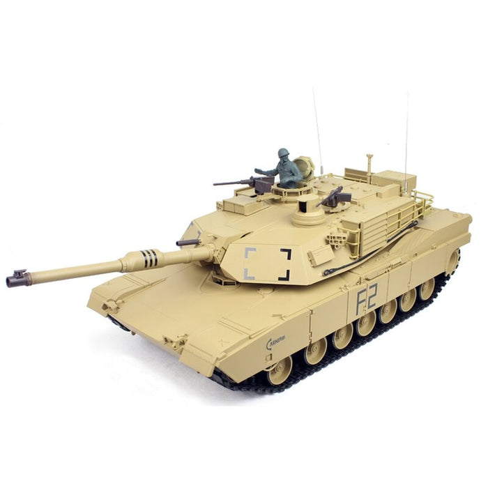 Torro 1/16 M1A2 Abrams Tank PNP (BB IR, Sand, Metal Tracks)
