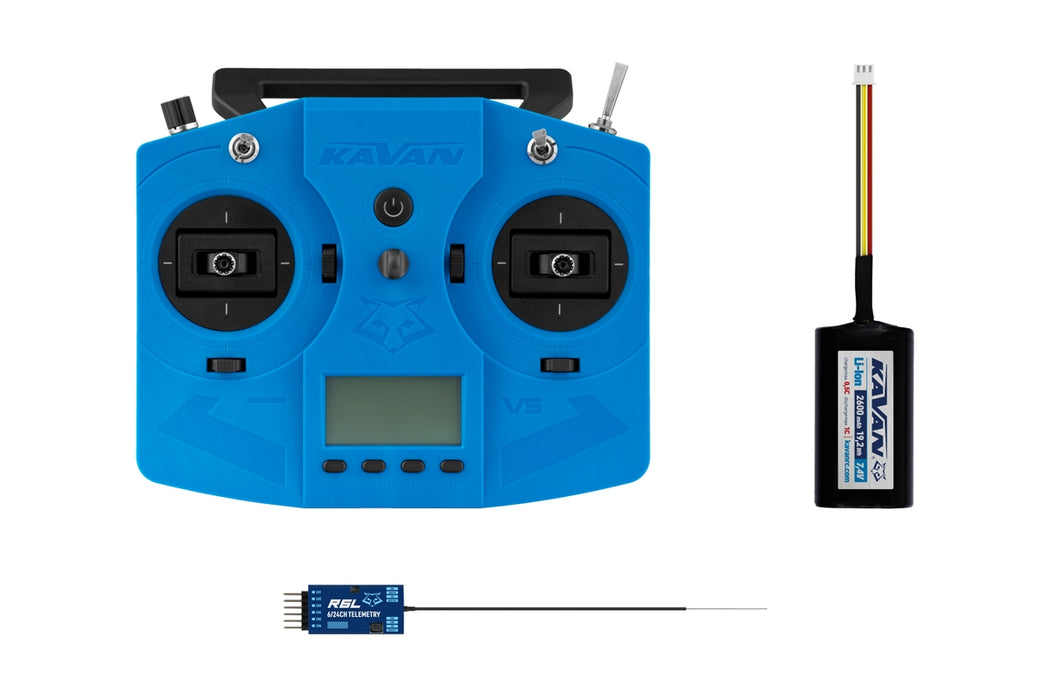 Kavan KAVAN V5 Transmitter + R6L RX (Blue)
