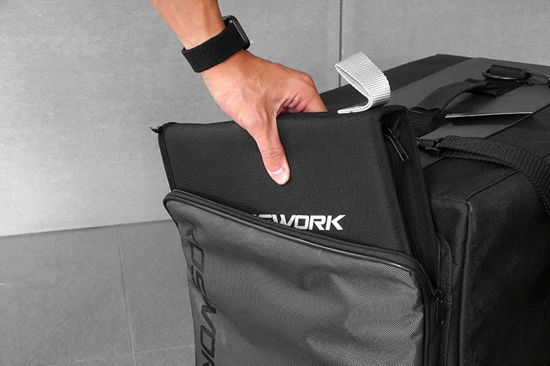 Sac Buggy Compact 1/10 à 3 Tiroirs avec Cadre en PP