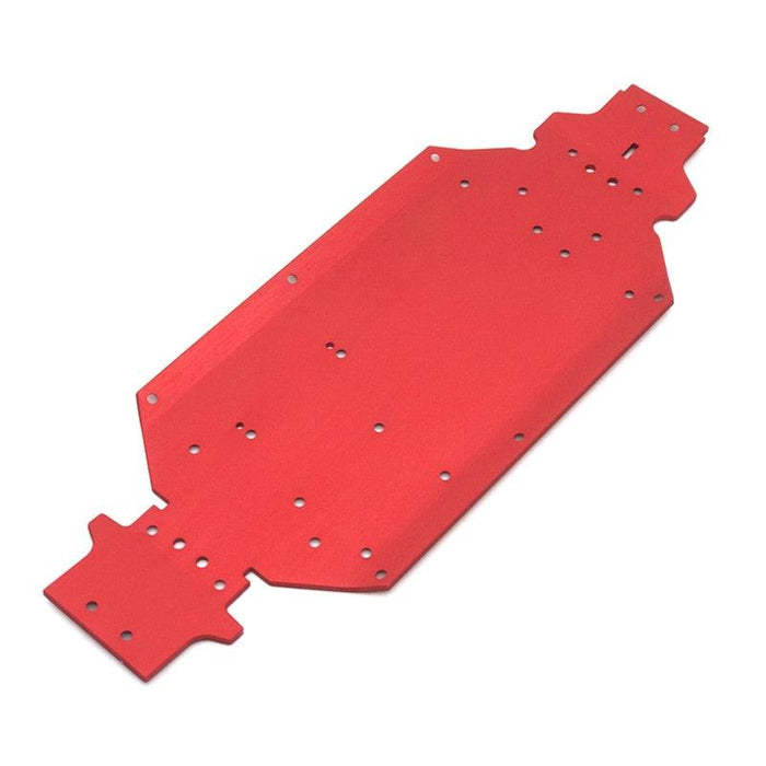 Base Plate for WLtoys 1/14 (Metaal) Onderdeel upgraderc Red 