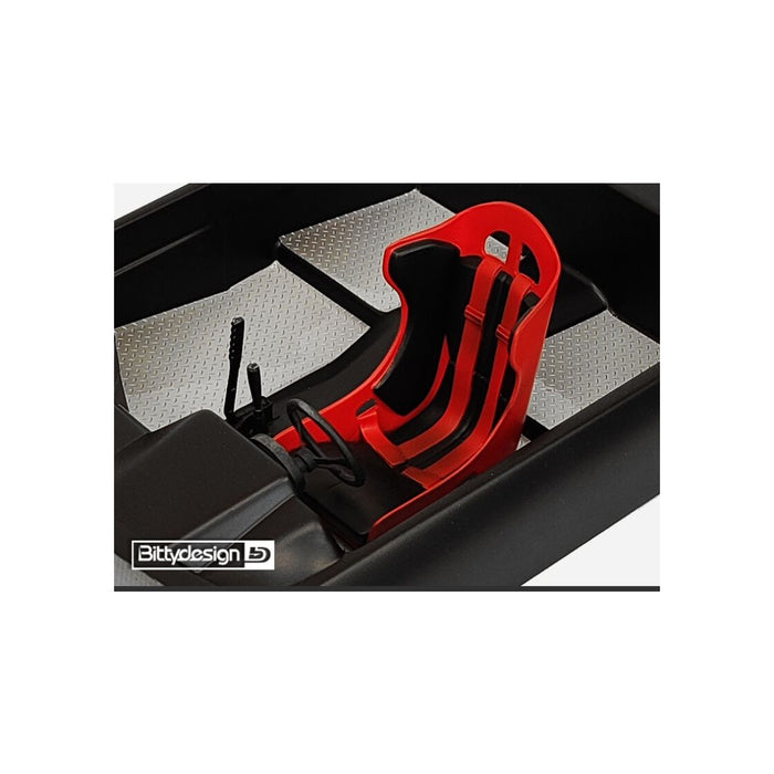 Bittydesign Driver Seat for RR-Baja/Ultra Interior 1/10 (Pre-Cut)