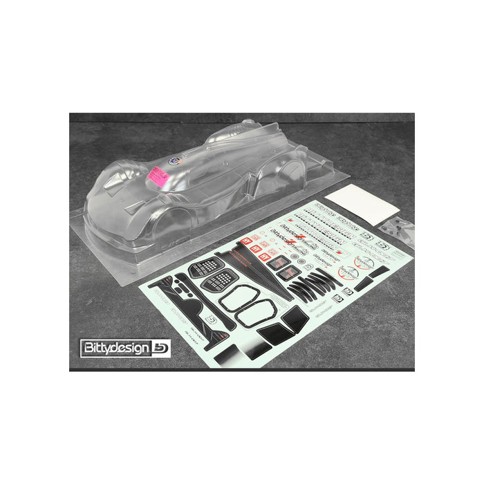 Bittydesign GLH-007 1/10 190mm LMH Clear Body