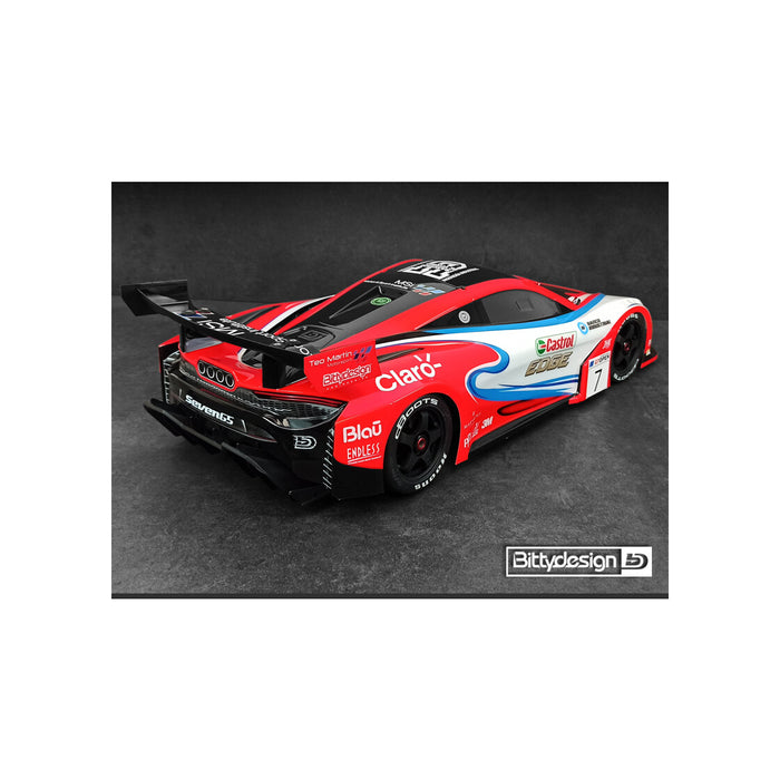 Bittydesign Seven65 GT-Karosserie klar 1/7 für ARRMA Infraction | Limitless