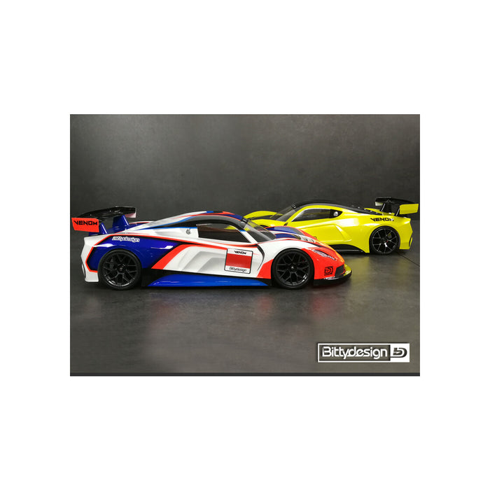 Bittydesign Venom 1/10 190mm GT Clear Body (Lightweight)