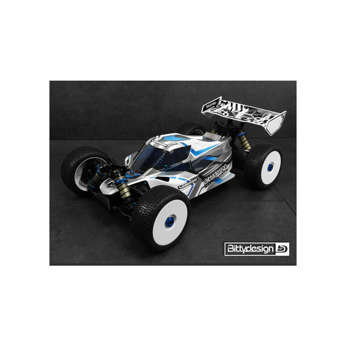 Bittydesign Vision 1/8 Team Associated RC8B3.2e / RC8B3.1e Karosserie, klar