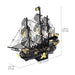 Black Pearl 3D Model (307 Messing+Roestvrij Staal) Bouwset Piececool 