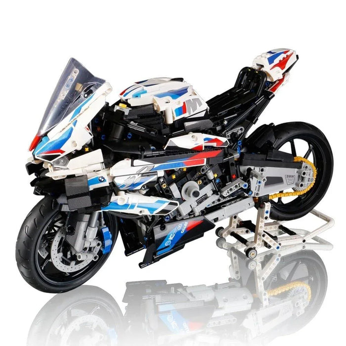 BMW M 1000RR Motorbike Model (1920 stukken) Bouwset upgraderc