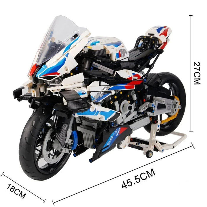 BMW M 1000RR Motorbike Model (1920 stukken) Bouwset upgraderc
