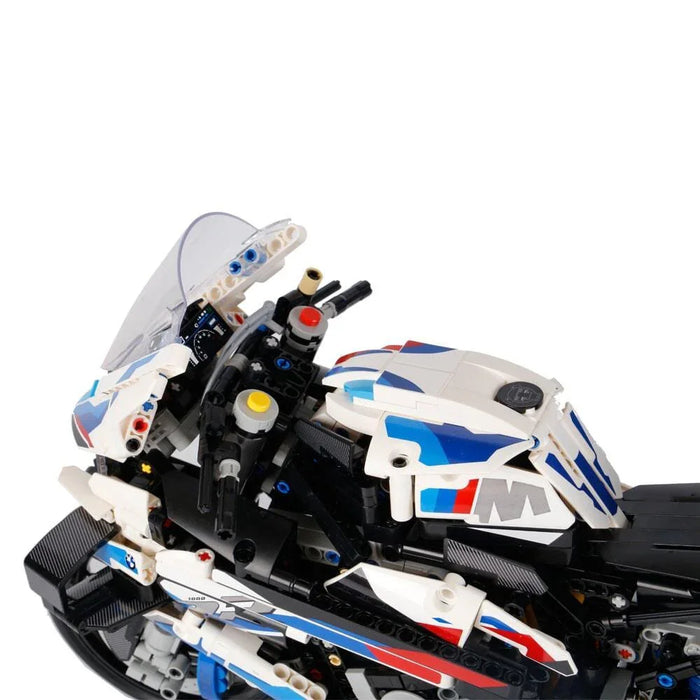 BMW M 1000RR Motorbike Model (1920 stukken) Bouwset upgraderc
