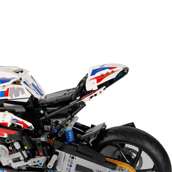 BMW M 1000RR Motorbike Model (1920 stukken) Bouwset upgraderc
