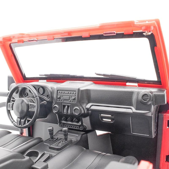 Body Interior Center Console for Axial SCX10 II (ABS Plastic) Body KYX 