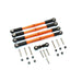 Bold Tie Rod Set for Arrma 1/7 1/8 (Aluminium) AR330230 AR330221 Onderdeel GPM Orange 