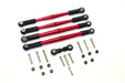 Bold Tie Rod Set for Arrma 1/7 1/8 (Aluminium) AR330230 AR330221 Onderdeel GPM Red 