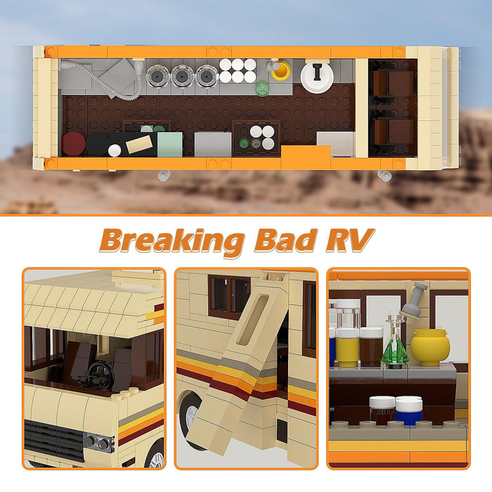 Breaking Bad Car & Walter White Model Building Blocks (691, 577 Stukken) - upgraderc