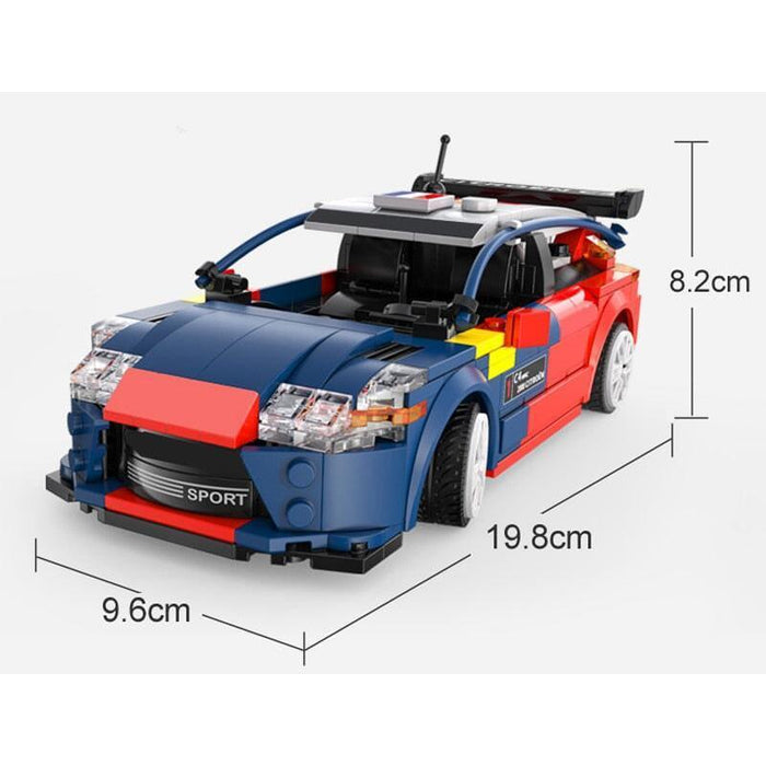 C4 WRC 2008 Race Car (329 stukken) Bouwset CaDA
