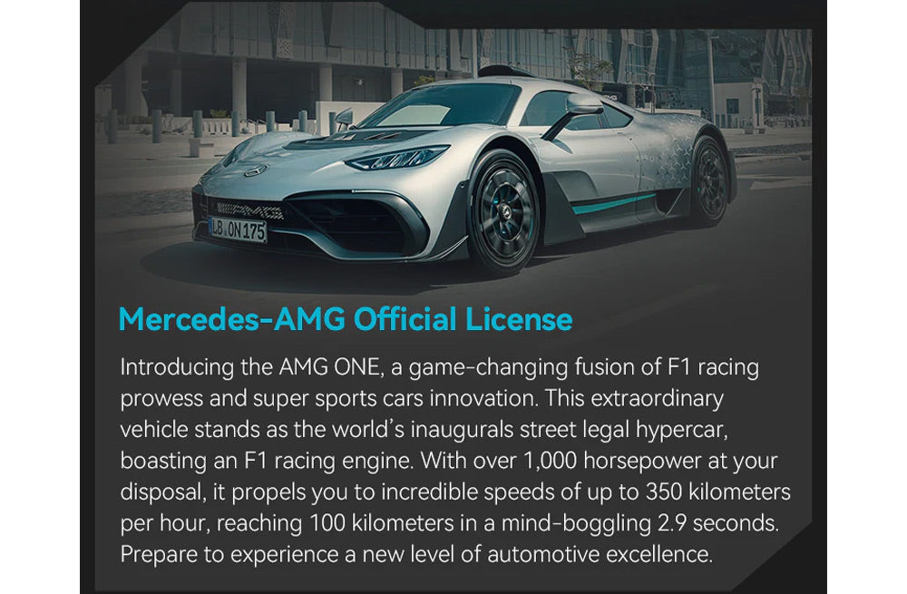 CaDA C61503W Mercedes-AMG ONE 1/8 Model Building Blocks (3295 Stukken)