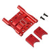 Center differential cover for Arrma 1/8 (Metaal) Onderdeel upgraderc Red 