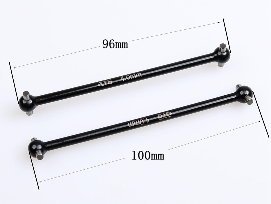 Center Drive Shaft Axles with Cups for Losi 8ight-XE (Metaal) Onderdeel GTBracing Driveshaft 