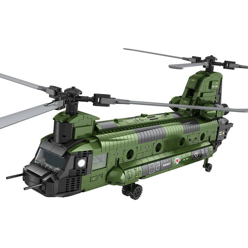 CH-47 Transport Helicopter Model Building Blocks (1622 Stukken) - upgraderc