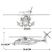 CH-53E Super Stallion Helicopter Model Building Blocks (2192 Stukken) - upgraderc