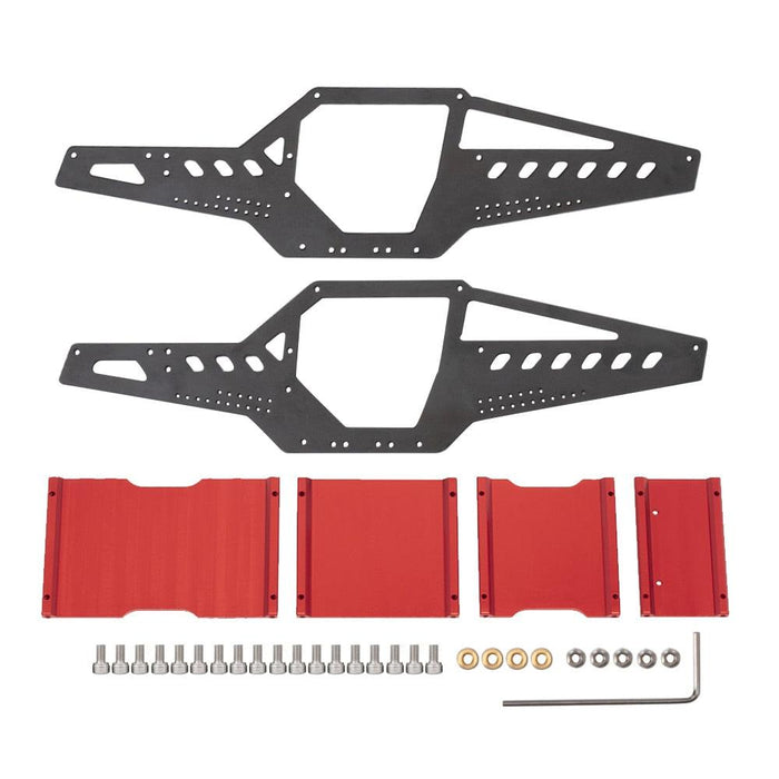 Chassis Cage Frame Kit for 1/24 (Aluminium) Onderdeel Fimonda Red 