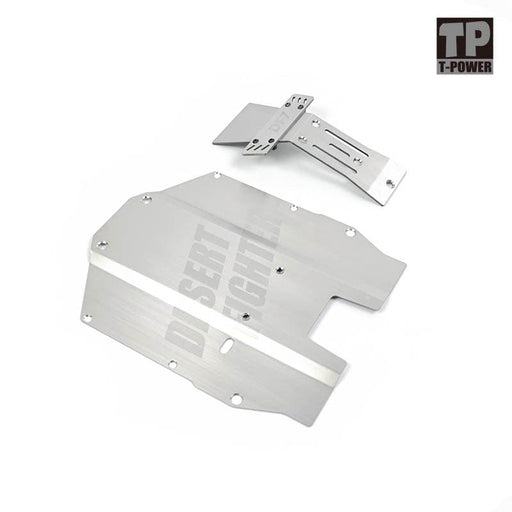 Chassis Skid Plate Set for Yikong YK4072 1/7 (Metaal) 13628 - upgraderc