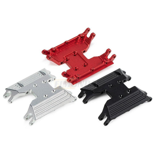 Chassis Skid Plate/Transmission Mount for Axial Capra 1/18 (Aluminium) - upgraderc