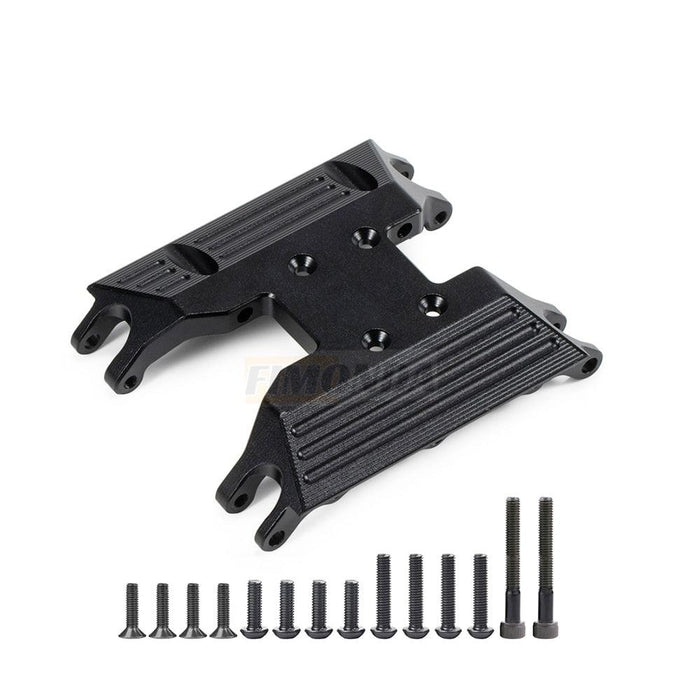 Chassis Skid Plate/Transmission Mount for Axial Capra 1/18 (Aluminium) - upgraderc