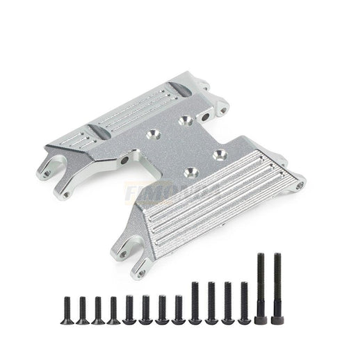 Chassis Skid Plate/Transmission Mount for Axial Capra 1/18 (Aluminium) - upgraderc