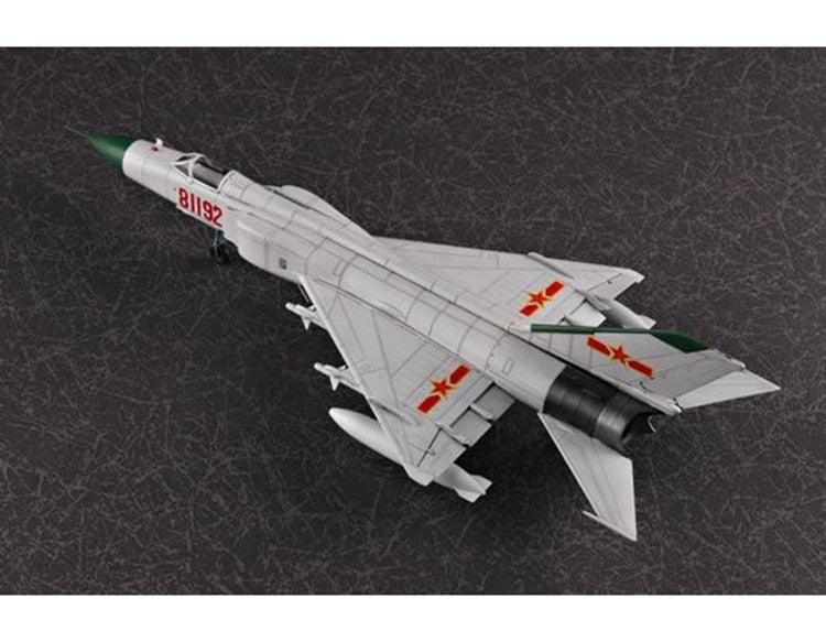 China F-8-II 1/72 Military Fighter Model (Plastic) Bouwset TRUMPETER 