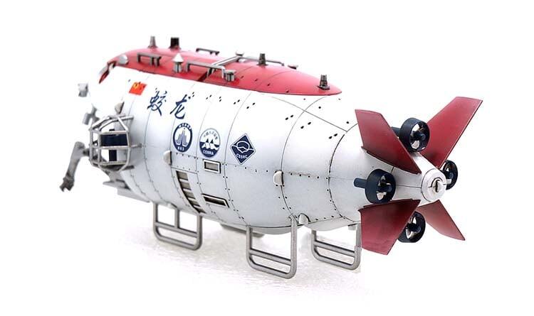 China Jiaolong Manned Submersible 1/72 Model (Plastic) Bouwset TRUMPETER 