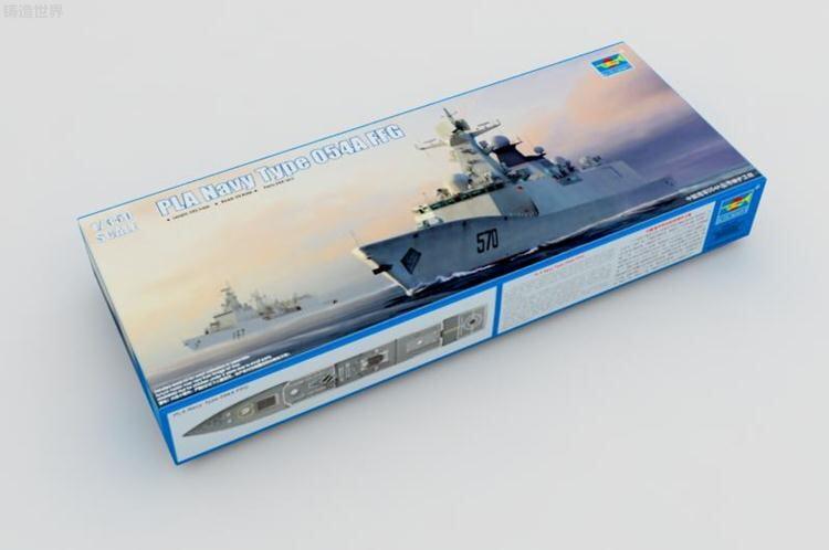 China Type 054A Frigate 1/350 Model (Plastic) Bouwset TRUMPETER 