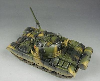 Chinese Type 59-D Medium Tank 1/35 Model (Plastic) Bouwset WSN 