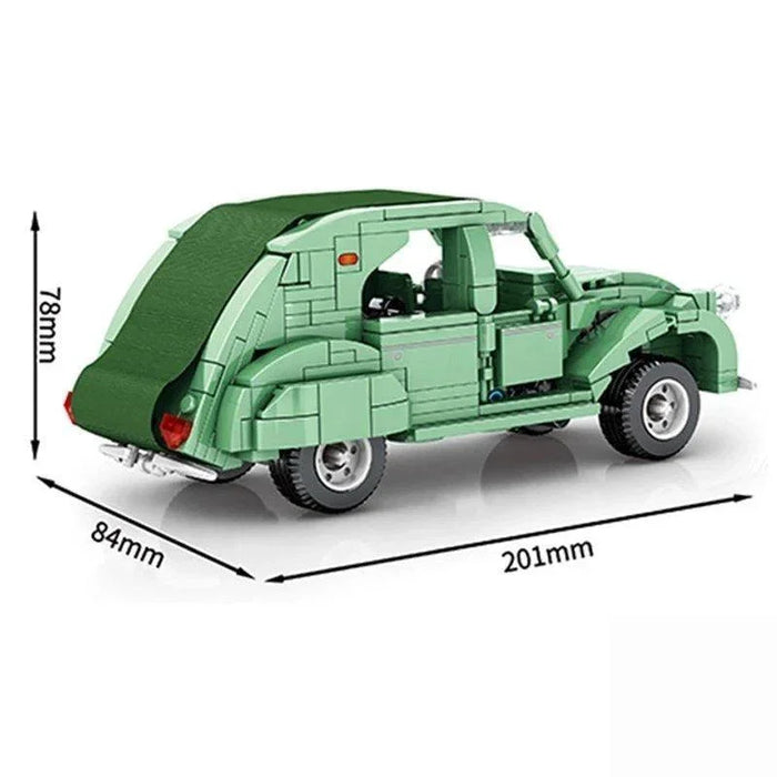 Citroen 2CV 705500 Model Building Blocks (461 stukken) - upgraderc