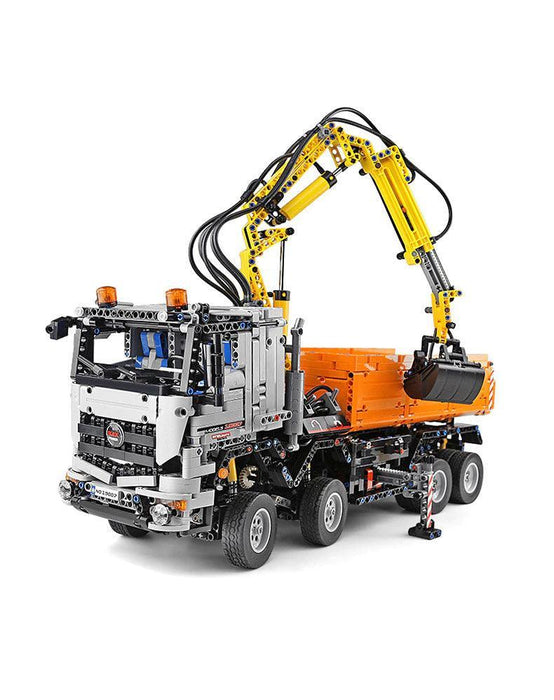 Clamshell-graafmachine Truck met afstandsbediening (2819 stukken) Bouwset upgraderc 